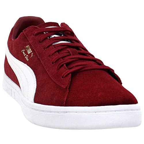 PUMA PUMA Men's Court Star Sneaker, Pomegranate White, 8.5 M US
