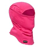 Balaclava Ski Mask，Warm and Windproof Fleece Winter Sports Cap,for Men Women (Rose RED)