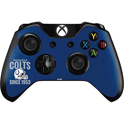 Skinit Decal Gaming Skin Compatible with Xbox One Controller - Officially Licensed NFL Indianapolis Colts Helmet Design