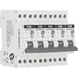  Pack de 5 disjoncteurs 1x10A + 2x16A + 2x20A - Zenitech