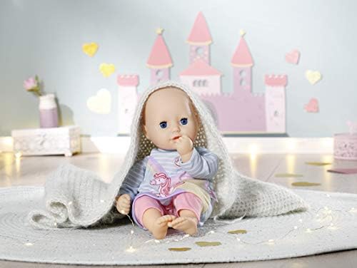 Baby Annabell Little Sweet Set - Clothing for 36cm Dolls - For Toddlers Ages 12 Months & Up - Easy for Small Hands - Includes Cute Dress with Ruffle Skirt & Pink Shoes with Bows