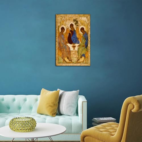 Sainte Trinité Roublev tableau sur toile cadeau culturel idéal - 3