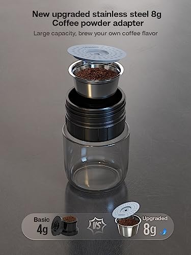 Cafetera exprés portátil 12V con capacidad de 5 tazas miniatura 2