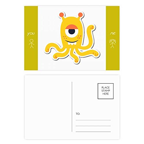 Cartes postales Alien et Univers pour partager un sourire et un merci créatif avec vos proches