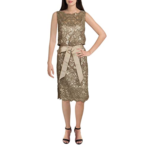 Tadashi Shoji Women's Dress, Sand, 10