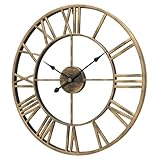 Conception silencieuse : il s’agit d’une horloge silencieuse sans tic-tac et ne nous dérangera pas. Profitez d'un environnement calme pendant que vous dormez, étudiez et travaillez. L'horloge murale est monobloc, facile à installer ou à retirer.