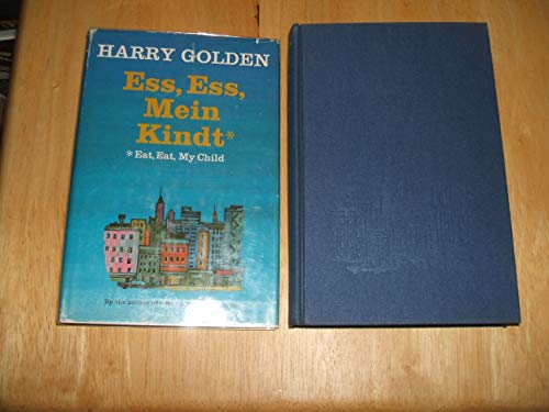 Ess, Ess, Mein Kindt: Eat, Eat, My Child B0007DYS44 Book Cover