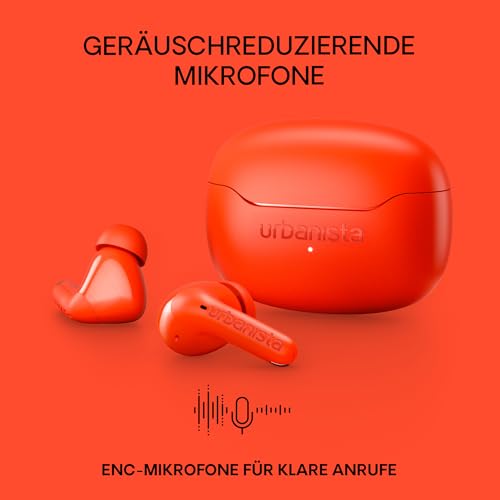 Urbanista Bluetooth Kopfhörer in Ear, Noise Cancelling Kopfhörer Kabellos – Ansicht 4