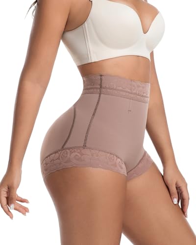 Image of Padded Underwear Butt Lifting Panties Butt Lifter Built-In Fake Butt Pads Tummy Control Shapewear for Women