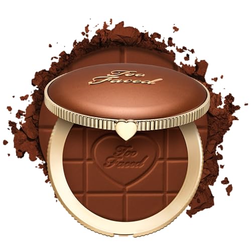 Image of Too Faced Chocolate Soleil Matte Blurring Bronzer | Matte Bronzer Powder that Mimics Natural Skin for Blurred Sun-Kissed Effect