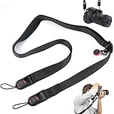 leica camera strap rope 📸【Universelle Kompatibilität】Universeller Kameragurt mit praktischem Schnellverschlussclip, der Gurt ist mit allen Kameras mit Ösen zum Anbringen des Kameragurts kompatibel. Universeller Kameragurt, der für fast alle Arten von SLR- und DSLR-Kameras geeignet ist.