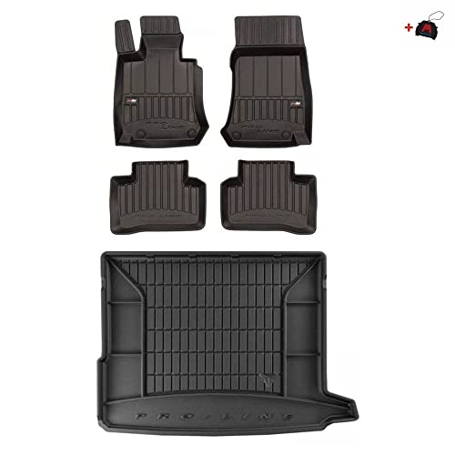 Set Di Tappetini In Gomma E Tappetini Per Il Bagagliaio Per Mercedes Glc X253 Dal 2015 Migliorare Il Comfort Di Viaggio Con Tappetino Antiscivolo Auto