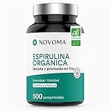 🌿 VALOR NUTRICIONAL EXCEPCIONAL. La espirulina es un alga de color azul-verdoso que se cultiva de forma natural en los lagos de agua dulce de las regiones tropicales. Considerada como un "superalimento", la espirulina ecológica Nutrivita es un auténtico concentrado de nutrientes: proteínas vegetales, ficocianina, antioxidantes, minerales (hierro, calcio, magnesio...) y vitaminas.