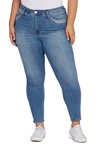 Seven7 Women's Plus Size Greenwhich Skinny