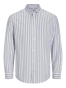 Jack&Jones Junior Oxford Jungenhemd Langarm