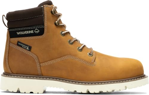 Image of Wolverine Revival, Men's, Soft Toe, WP, Slip Resistant, 6 Inch, Work Boot