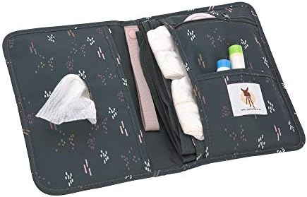 Lässig Organizator Pieluchy Przenośne, Fioletowy, 18 x 2.5 x 25.5 cm; 142 gramów