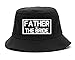 Father of The Bride Bucket Hat Black