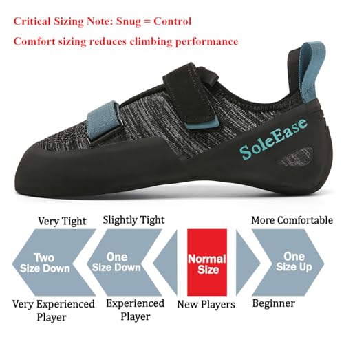Image of Entry-Level All-Around Men & Women Climbing Shoes for Gym and Sport Climbing