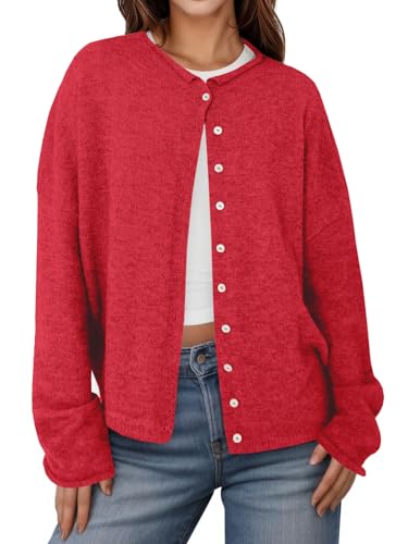 Image of UNCLECAT Womens Button Up Cardigan Sweaters