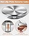 Kootek Aluminium Alloy Revolving Cake Stand 12 Inch Rotating Cake Turntable for Cake, Cupcake Decorating Supplies