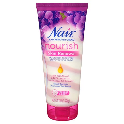 Nair Hair Remover Nourish Skin Renewal Legs & Body 7.9 Ounce (233ml) (2 Pack)