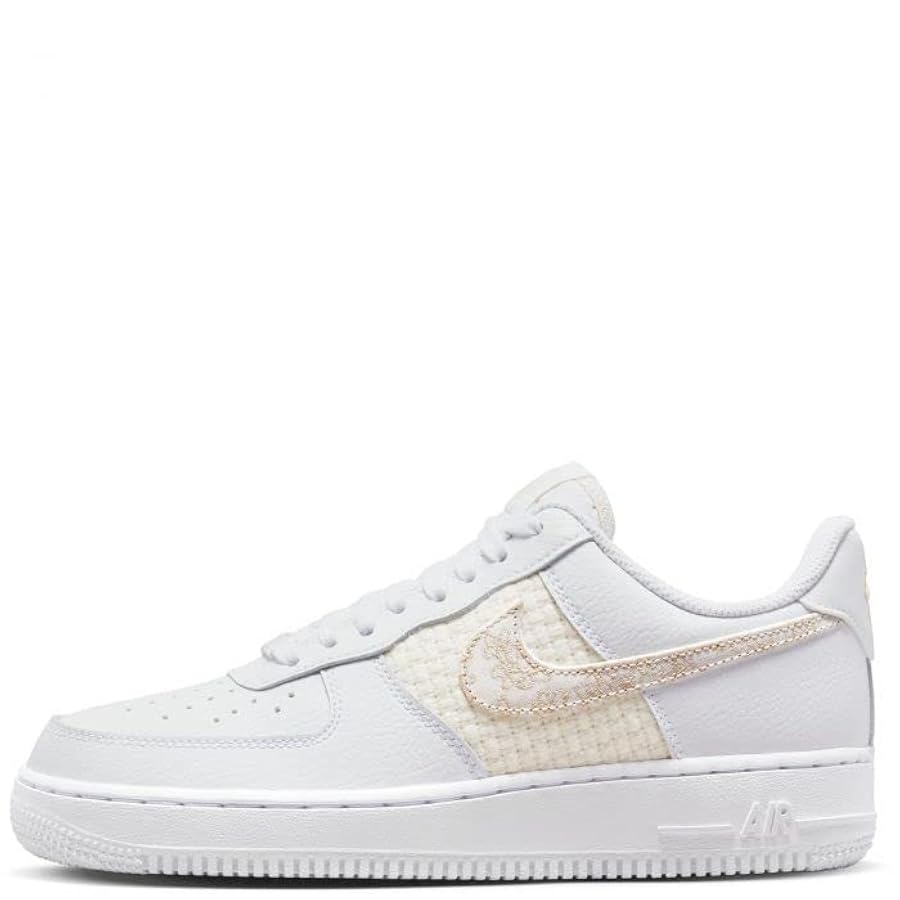 Amazon | Nike レディース エアフォース 1 SE。, ホワイト マルチ 