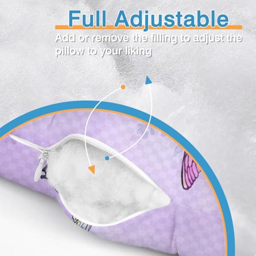 BVOKQUC Ear Piercing Pillow for Side Sleepers Pillows with Holes for Ear Pain,Donut Pillow for Ear Side Sleeping Pillow for Adults CNH Ear Pain Relief Pressure Sores Ear Pillow with Hole in Center by BVOKQUC - Image 4