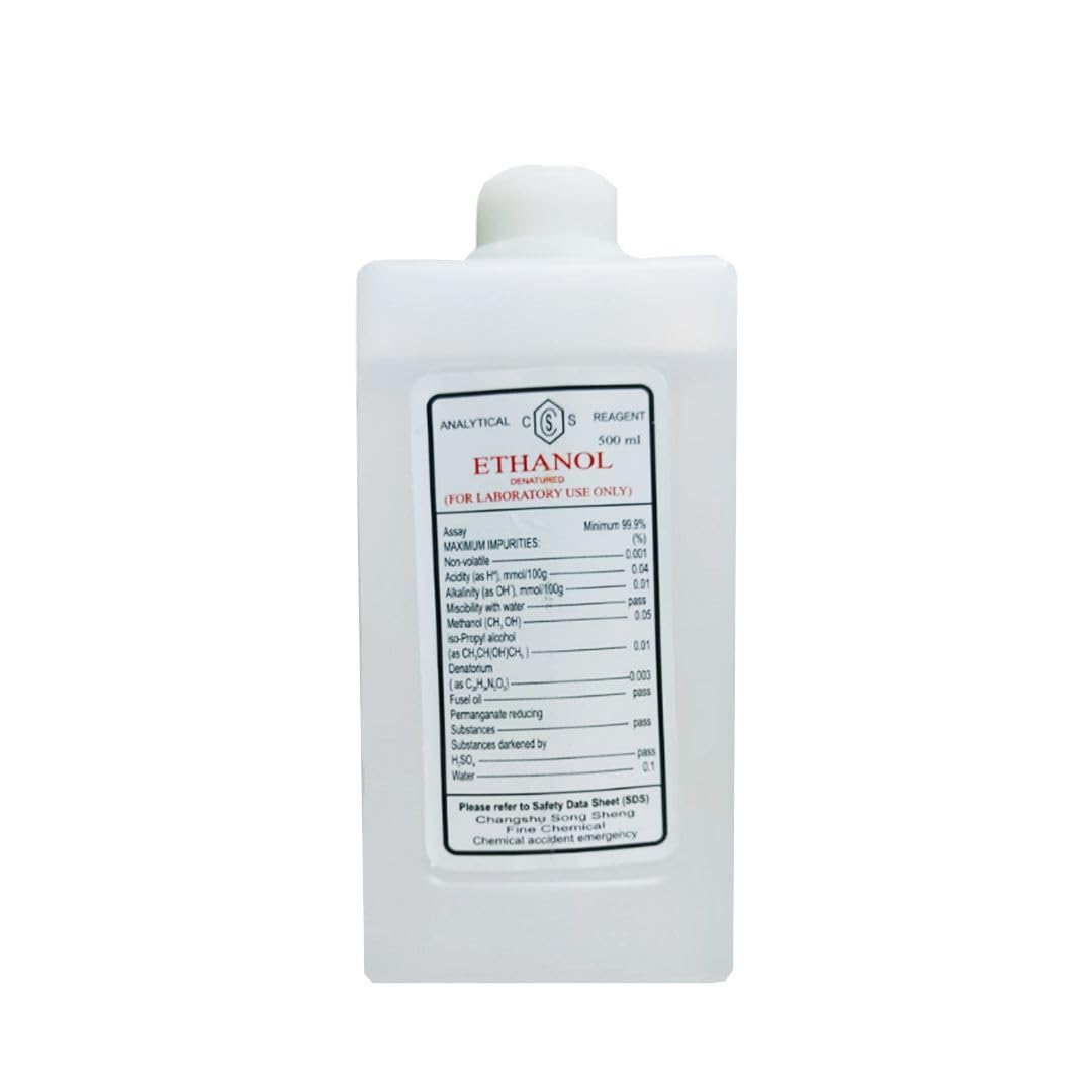 Leishman stain solution Ethanol denatured 99.99% pack of 2 bottles (500ml) (B0D98RDW1F) Amazon Price History, Amazon Price Tracker