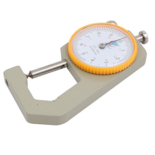 Calibrador de Espesor Dial 0-20mm Aexit miniatura 2