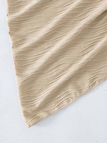 GORGLITTER Women's Textured Mesh Sarong Wraps Tie Side Sheer Wrap Bikini Cover Up Skirts4