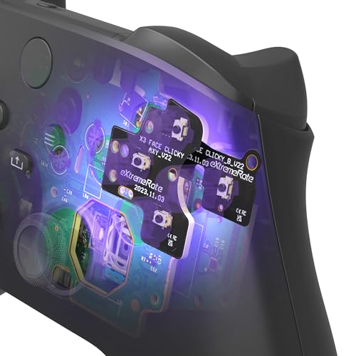 eXtremeRate ABXY Clicky Kit V2 for Xbox Core Controller Custom A B X Y Keys Mouse Clicky Kit for Xbox Series X|S Controller Model 1914, Action Buttons Clicky Kit for Xbox One S/X Controller Model 1708 by eXtremeRate - Used condition - US$16.74