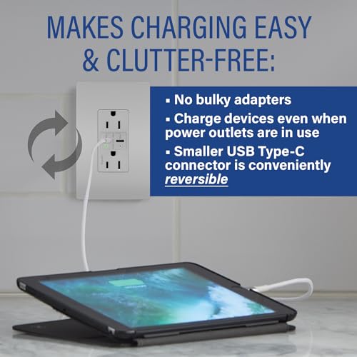Prise USB Power Delivery charge rapide TR20USBPDGRY grise - 4