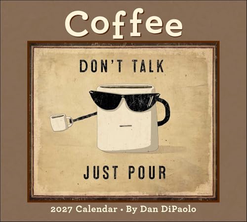 Coffee 2027 Deluxe Wall Calendar
