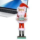 Design élégant : avec des couleurs vives et un design charmant, ces casse-noisettes de Noël montrent comment remplir les pièces d'une atmosphère joyeuse. Elles sont une décoration de table enrichissante pour les fêtes qui s'intègre parfaitement dans les intérieurs de Noël et souligne l'ambiance festive par leur apparence gracieuse.