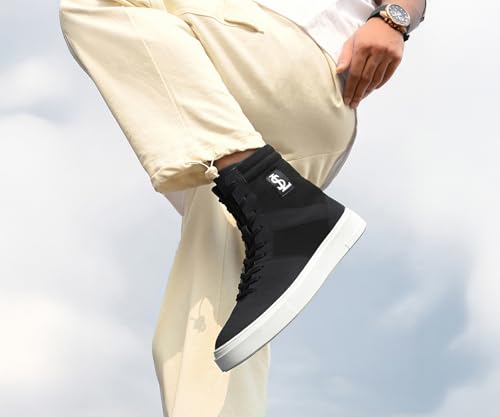 Image of LOUIS STITCH All Day Wear Lace-Up for Men | Comfortable Sneaker | LSP-SNK-AVI-High Ankle Lace-Up
