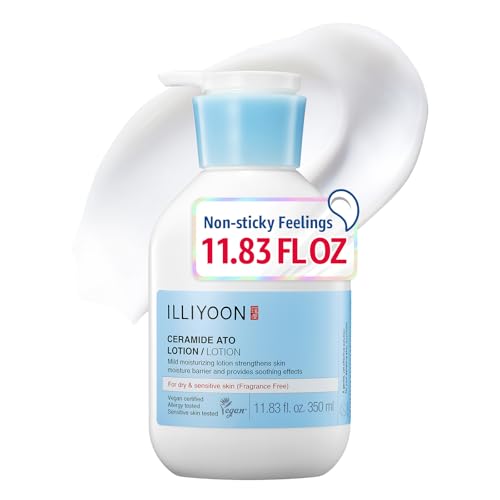 Illiyoon Ceramide Ato Lotion | Lightweight Moisturizer for Dry & Sensitive Skin, Barrier Repair for...