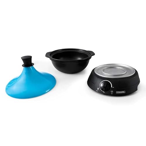 Tajine Électrique Kitchencook K-JINE 3 – 3 L, 300 W, Pot En Terre Cuite - vue 9