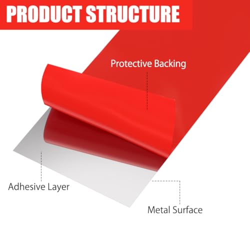 Metallband Selbstklebend Magnetband für Magnete 40mm x 2m Eisenband Flexibel Ferroband Zuschneidbar Stahlband für Regale