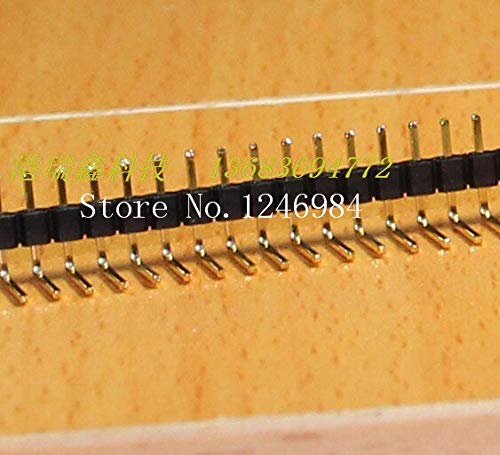 Davitu Electrical Equipments Supplies - [SA]nextron Nextronics ORIGINAL 2.54MM connector 1 * 40 foot curved gilt -headed pins 1 * 40--100PCS/LOT