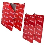 YTFRL 4 PCS Adhesive Sticky Pads for Dash Cam, Heat-Resistant Large Rectangular Double-Sided Sticky Pads, Heavy Duty Mounting Tap Replacement for Car Windshields Dashboard