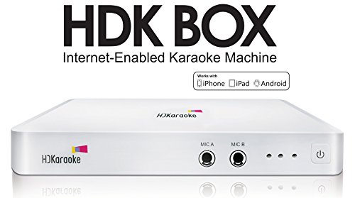 Hdk Box 2.0 Smart Home Karaoke Machine One Mic Version Supports Recording And Ipad/Iphone/Android Apps Control With 10 Free Songs #TOP4