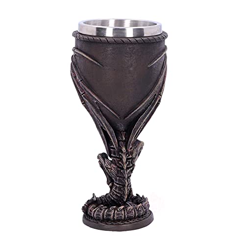 Ottalent Medieval Dragon Warrior Chalice Goblet,Dungeons And Dragonsdragon Skeleton Ossuary Wine Cups 210Ml #TOP4