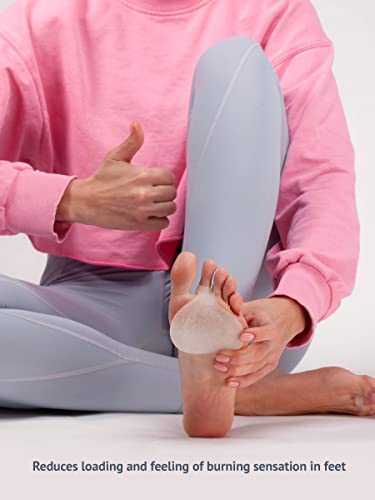 Metatarsal Pads Ball Of Foot Cushions - Metatarsal Pads For Women And Men - Soft Gel Foot Pads Metatarsal Foot Forefoot Cushioning Foot Pain Relief - 2 Pairs Clear #TOP4