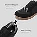 HSQ Barefoot Shoes Men,Barefoot Feel Sneakers Minimalist Wide Toe Zero Drop Fashion Workout Lightweight Cross Training Gym Grounding Shoes for Walking Running All Day Wear 12