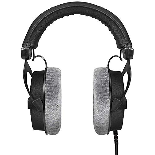 Beyerdynamic Dt 990 Pro Over-Ear Studio Monitor Headphones - Open-Back Stereo Construction, Wired (80 Ohm, Grey) #TOP2