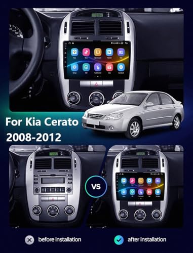 Estéreo de automóvil para Ford Focus 2005-2014 con Android Auto y Mirror Link 7