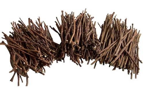 FarmerDavePetSupply 300 Blueberry Ultra Skinny Chew Twigs for Small Animals