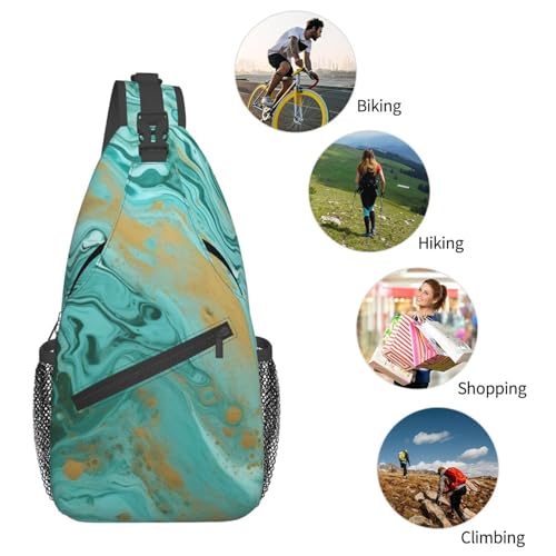 Bolso Cruzado de Pecho para Hombre Negro miniatura 6