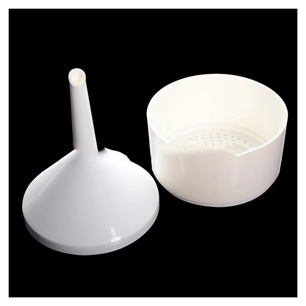 Embudo de filtro plástico PP 55/70/90/110/150 mm, embudo papel Equipamiento de laboratorio